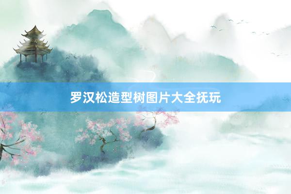 罗汉松造型树图片大全抚玩